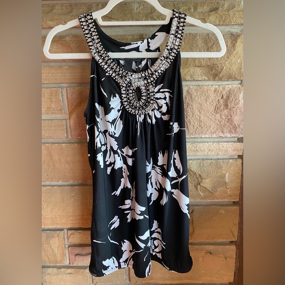 INC International Concepts Embellished Tank